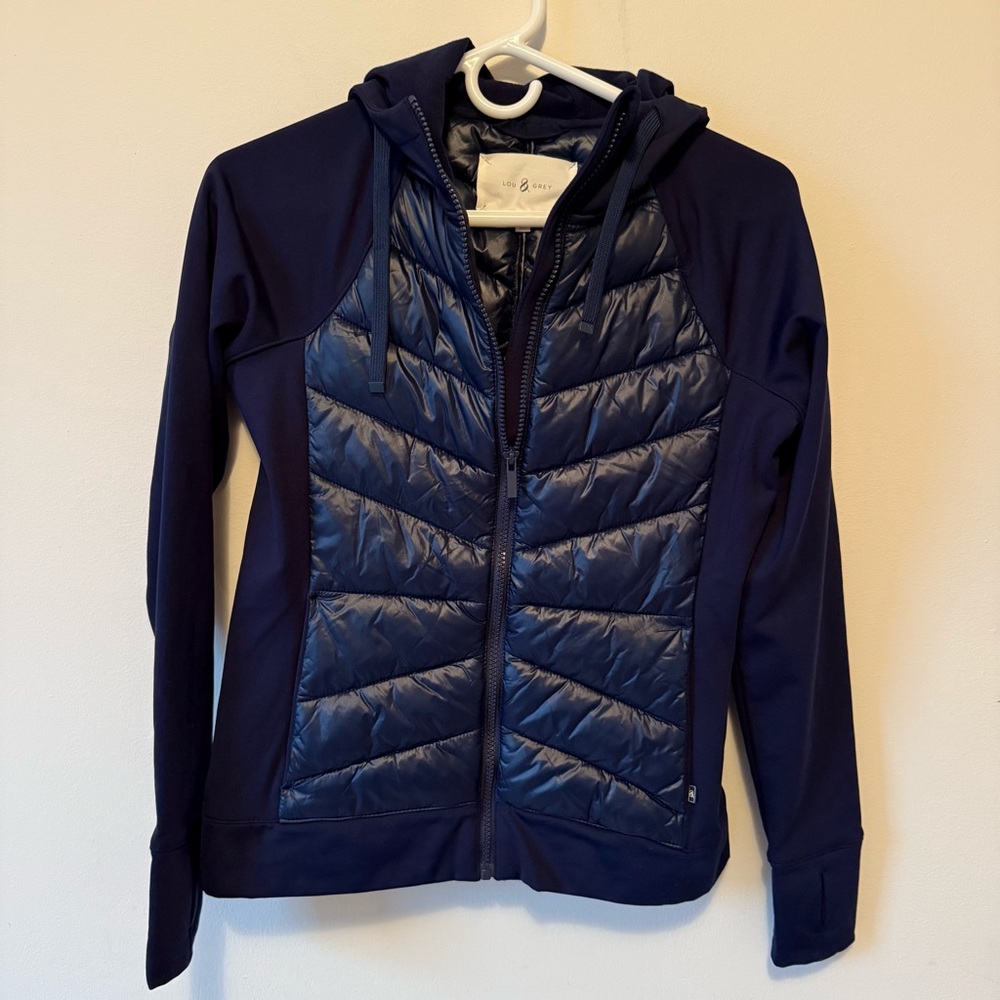 Lou & Grey hooded puffer Jacket XS